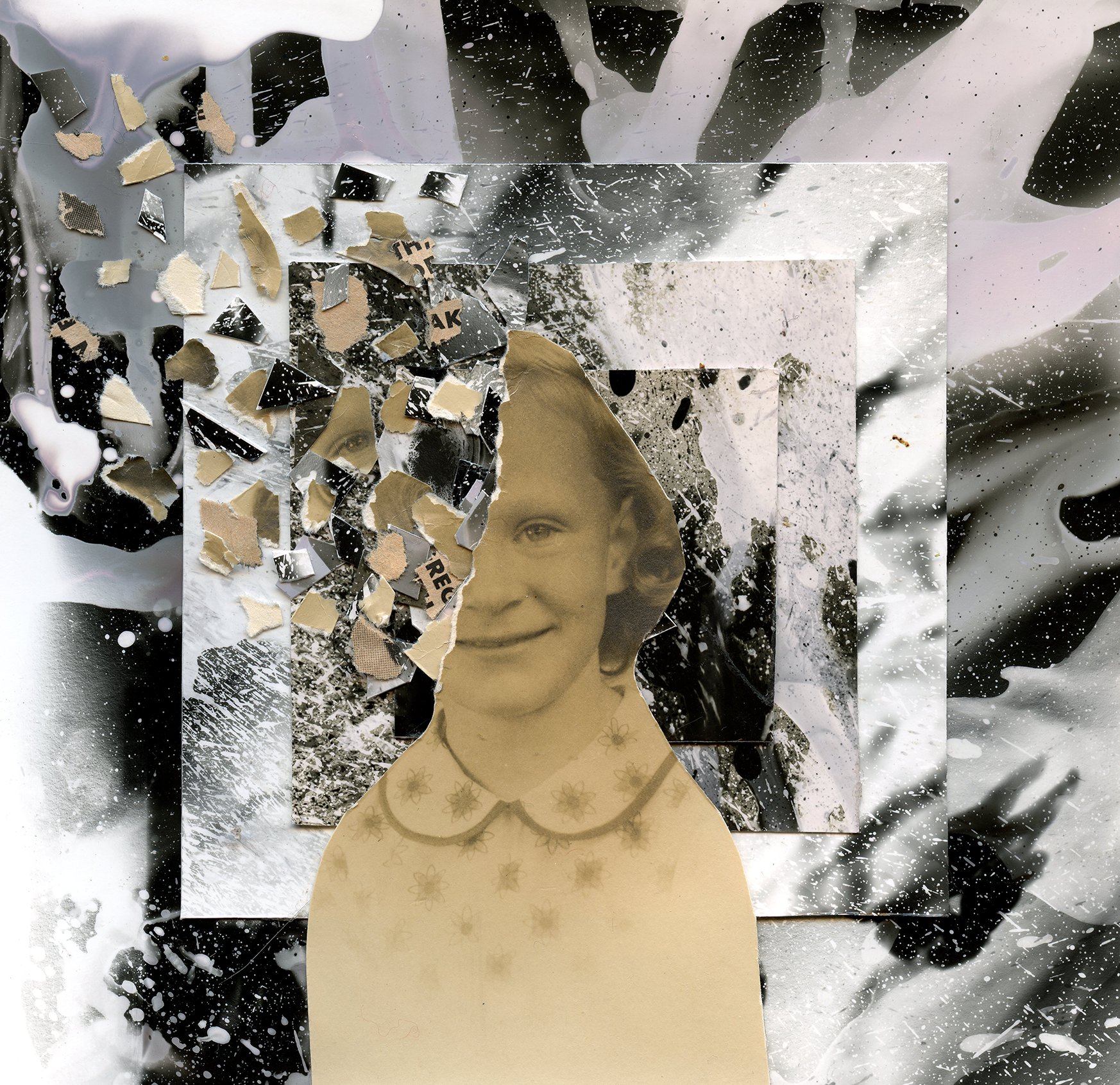 Eruption 02 - Abstract Collage
